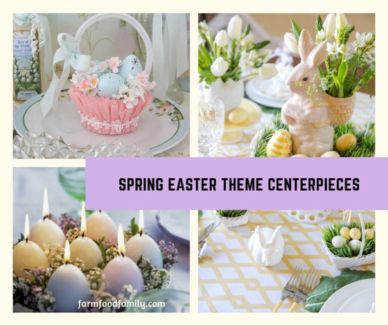 Spring Easter Theme Centerpieces: Floral and Traditional Easter Decorating Themes
