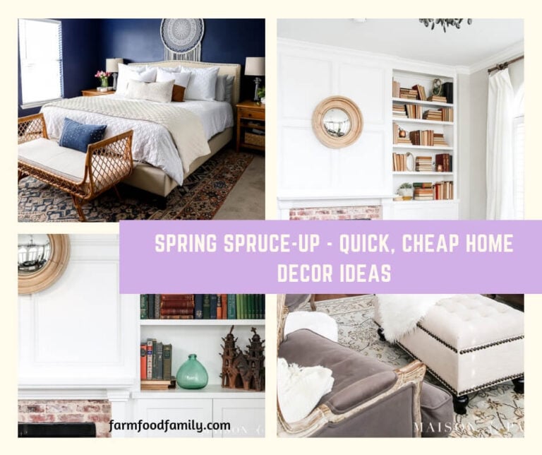 Spring Spruce-Up - Quick, Cheap Home Décor Ideas
