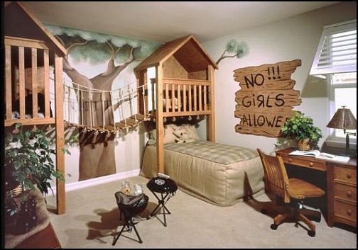 Bugs, Frogs, Animals | Cool Bedroom Ideas For Boys