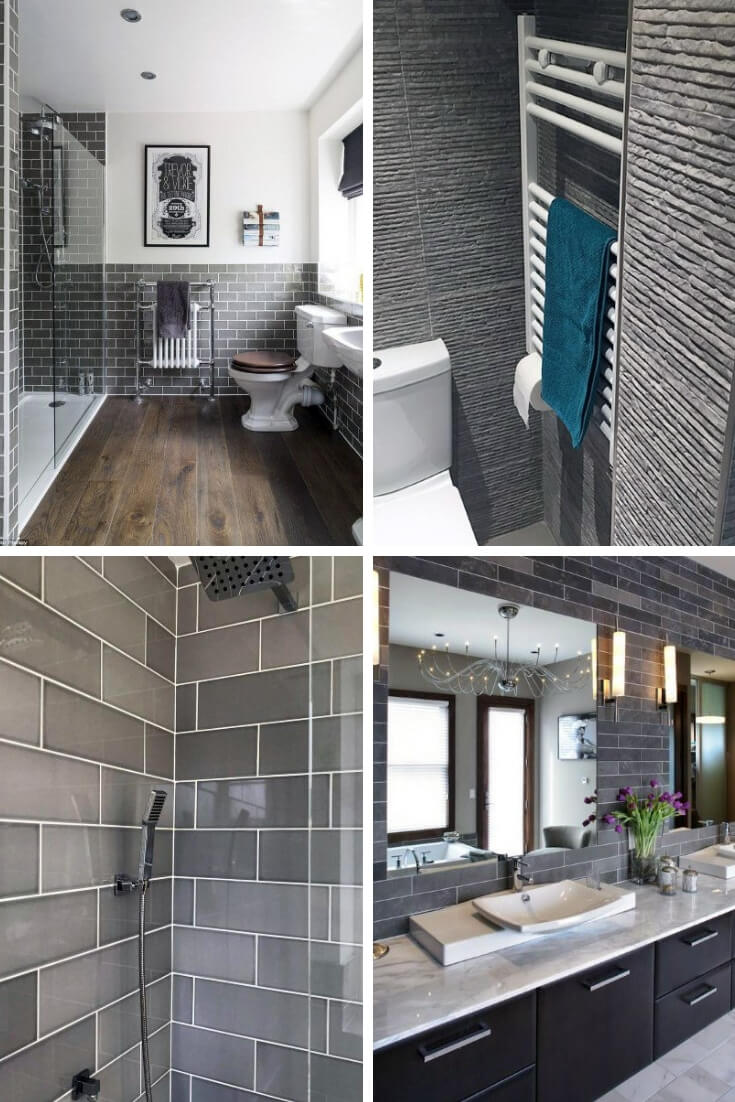 Grey Bathroom Tile Ideas 8 | Bathroom Tile Design: Ideas for Incorporating Tile into the Bathroom Design