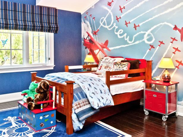 Planes, Trains and Automobiles | Cool Bedroom Ideas For Boys