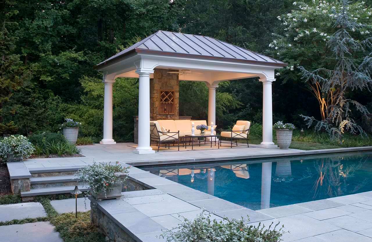 Classic Backyard Pavilion ideas