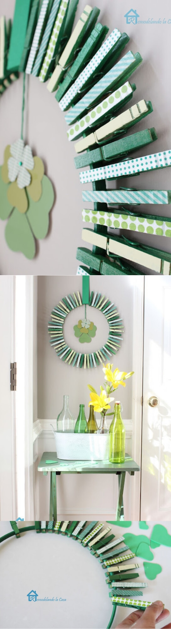 Saint Patrick's Day Wreath | Creative St. Patrick’s Day Decor Ideas