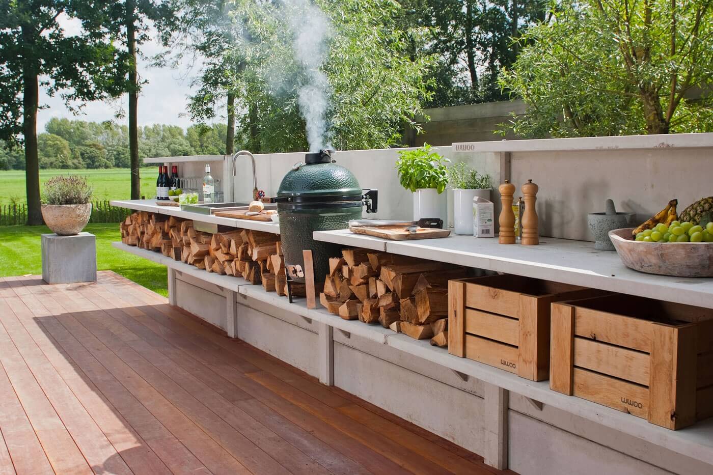 20+ Simple DIY Outdoor Kitchen Ideas On A Budget Photos For 20