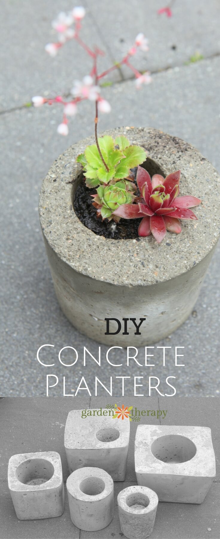 Concrete Garden Pots