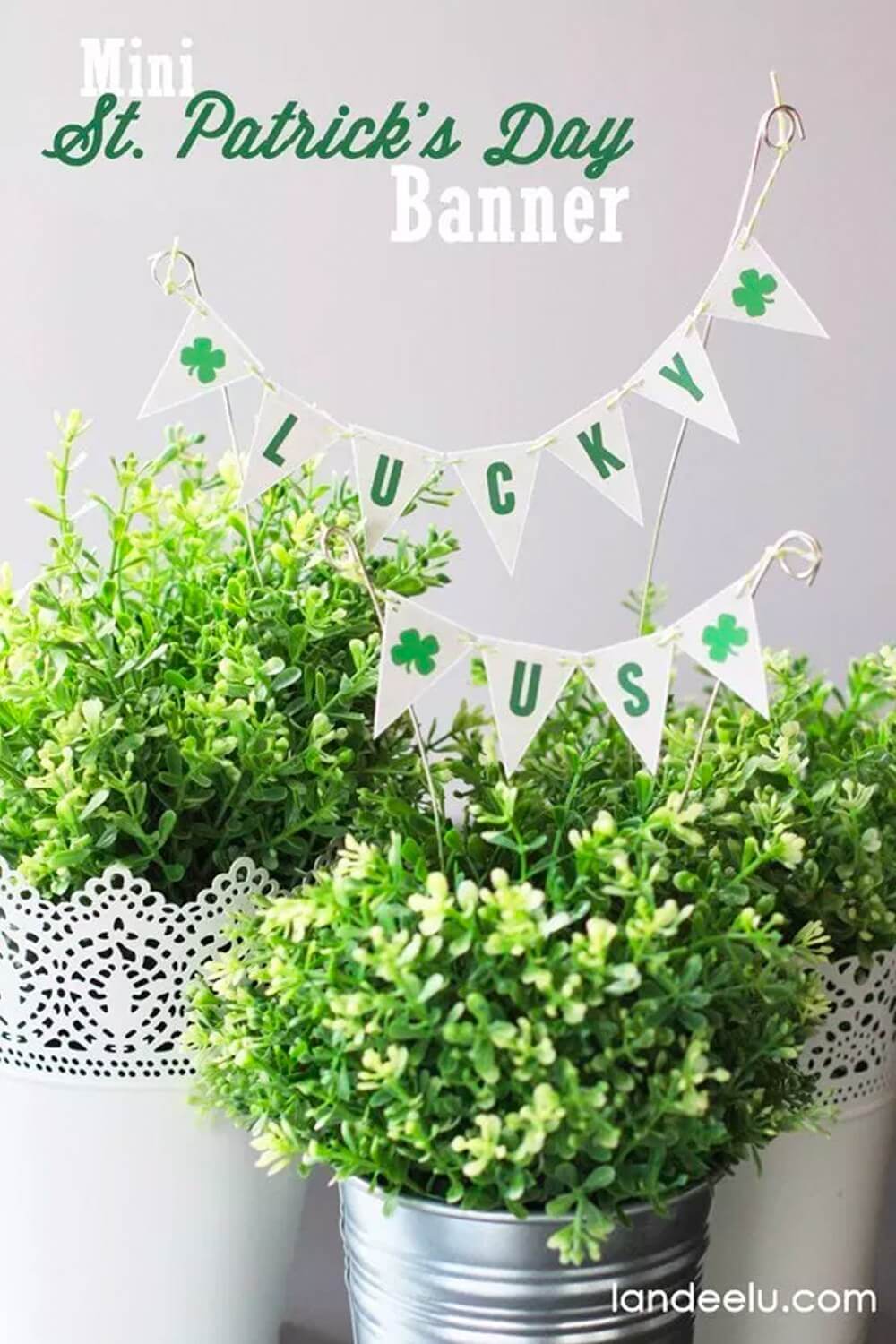 St. Patrick’s Day banner | Creative St. Patrick’s Day Decor Ideas