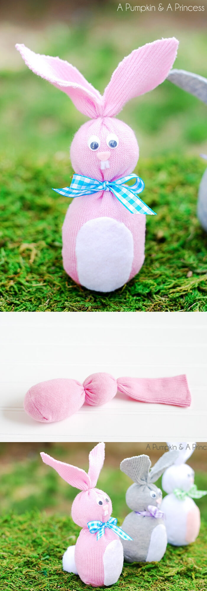 Sock Bunny | Easy & Fun Easter Crafts For Kids