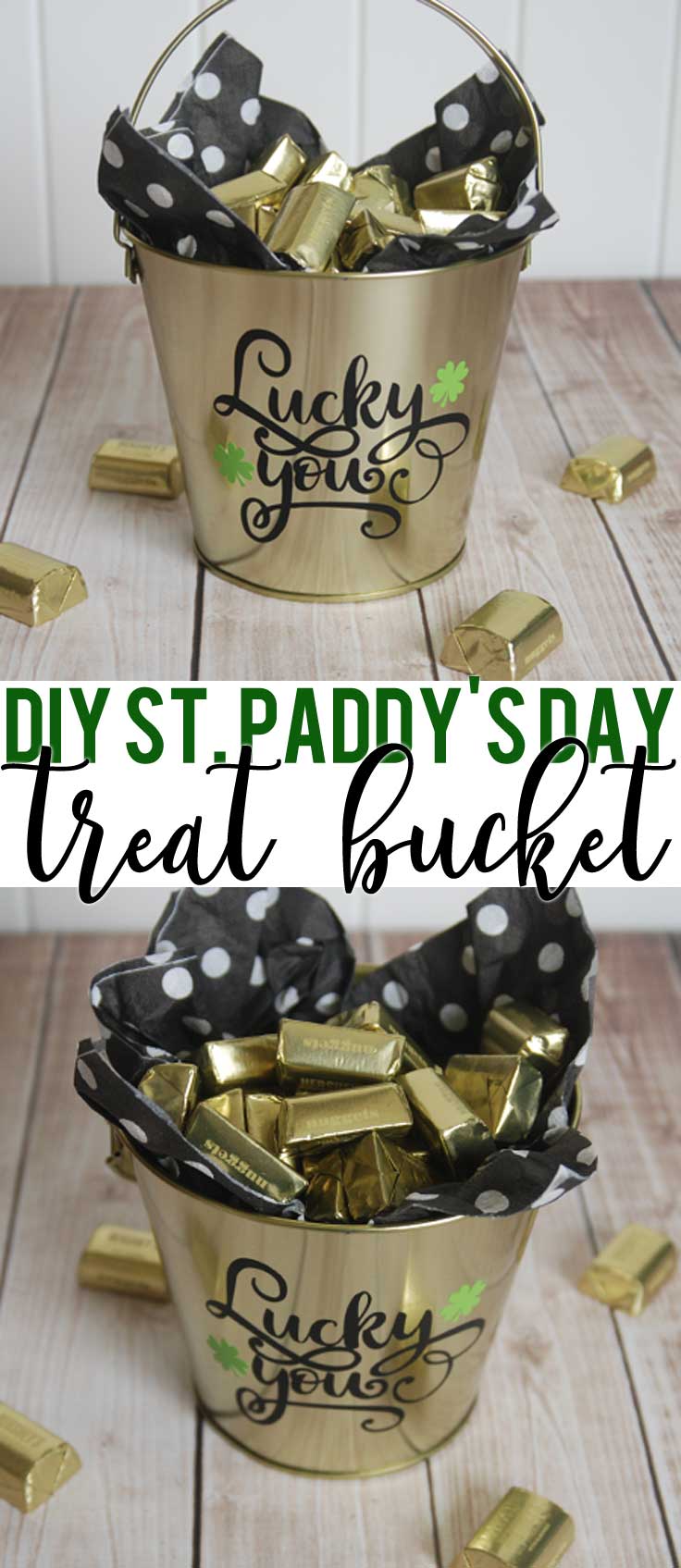 St. Patrick's Day Treat Bucket | Creative St. Patrick’s Day Decor Ideas