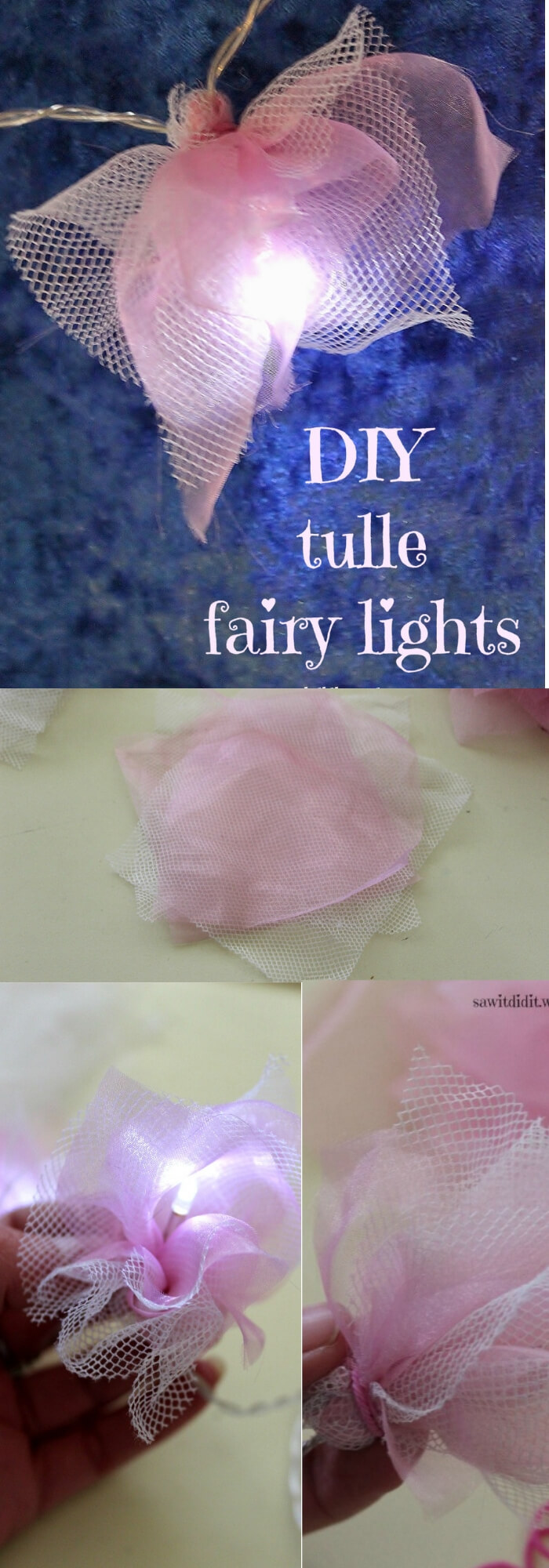 Tulle Fairy Lights | Best Fairy Light Decoration Ideas