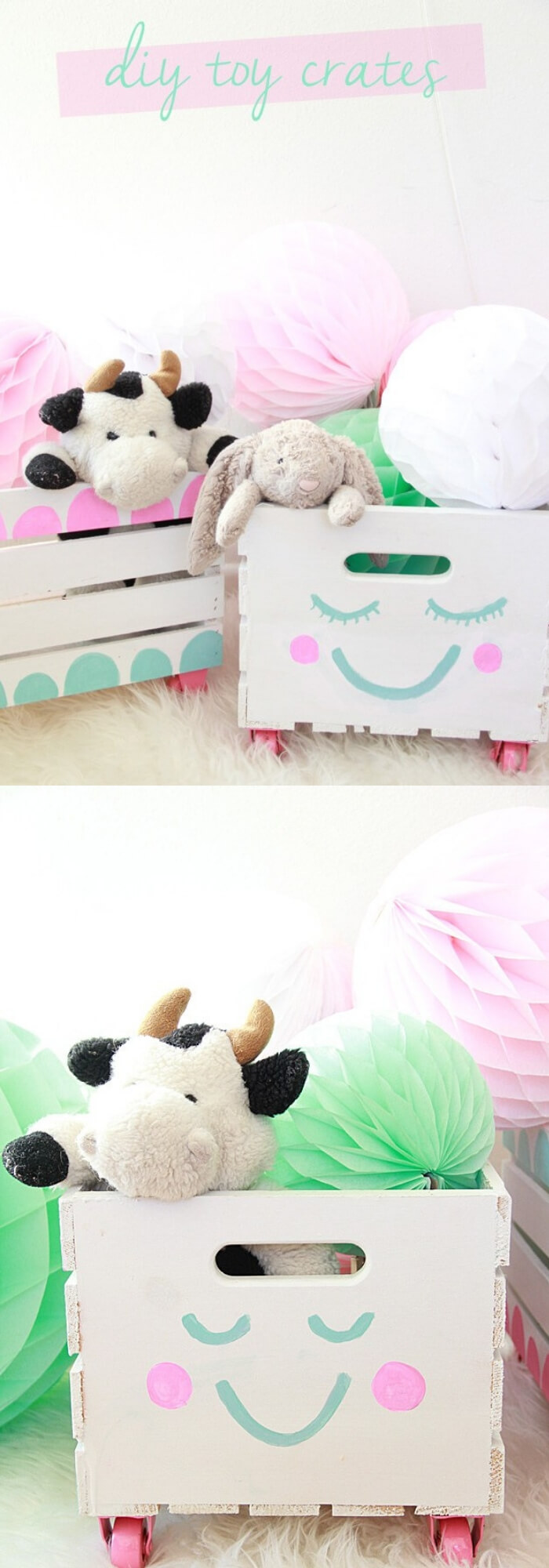 DIY Crate Toy Storage | Best DIY Wood Crate Projects & Ideas