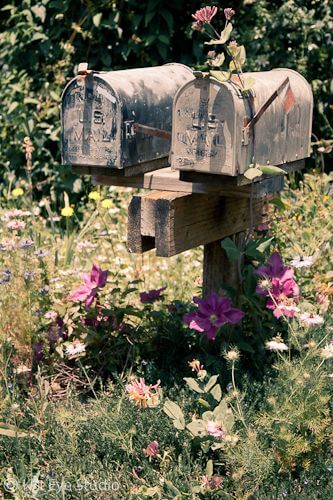Old mailbox | Best Mailbox Landscaping Ideas