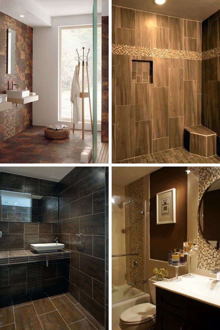 Brown Bathroom Tile Ideas 2 | Bathroom Tile Design: Ideas for Incorporating Tile into the Bathroom Design