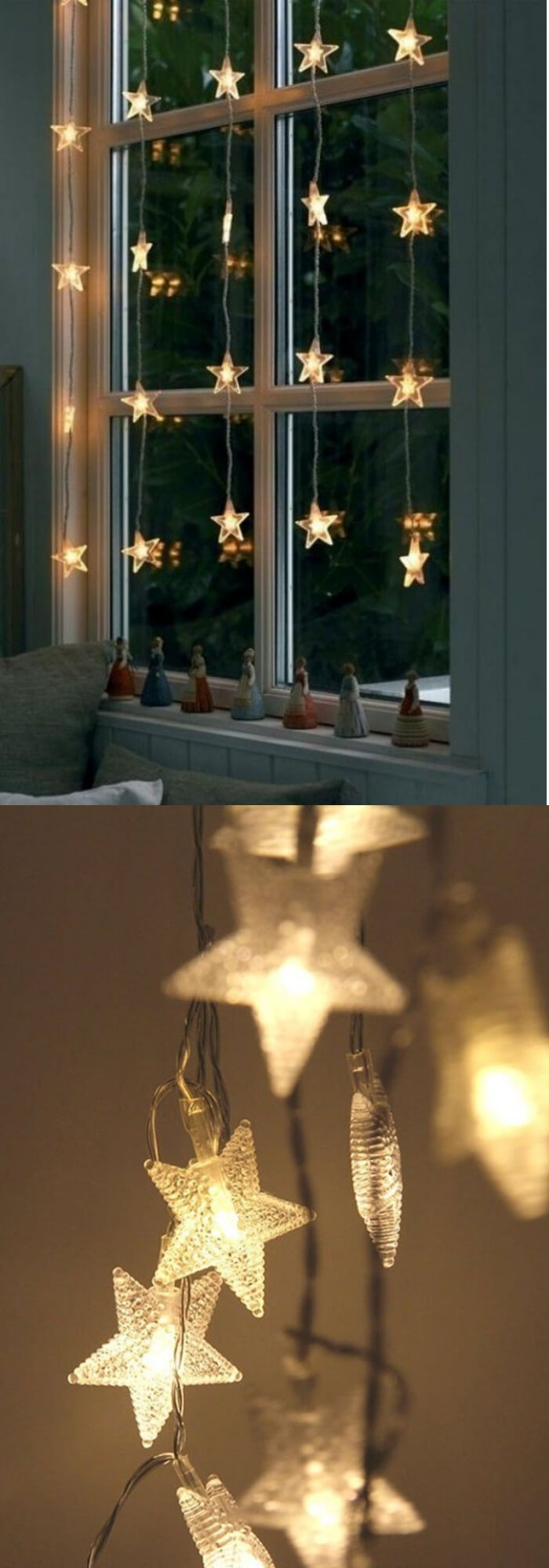Window light | Best Fairy Light Decoration Ideas