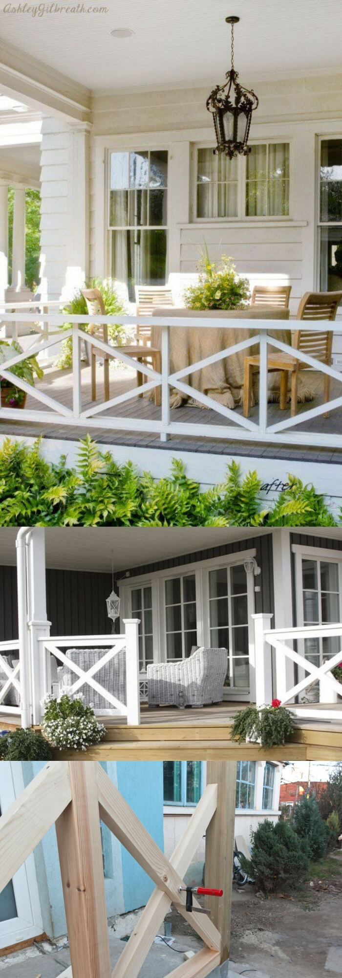 23 diy deck railing ideas