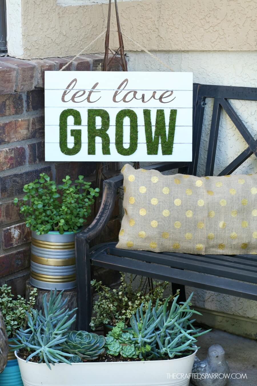 Let Love Grow | Best Spring Porch Sign Decor Ideas & Designs