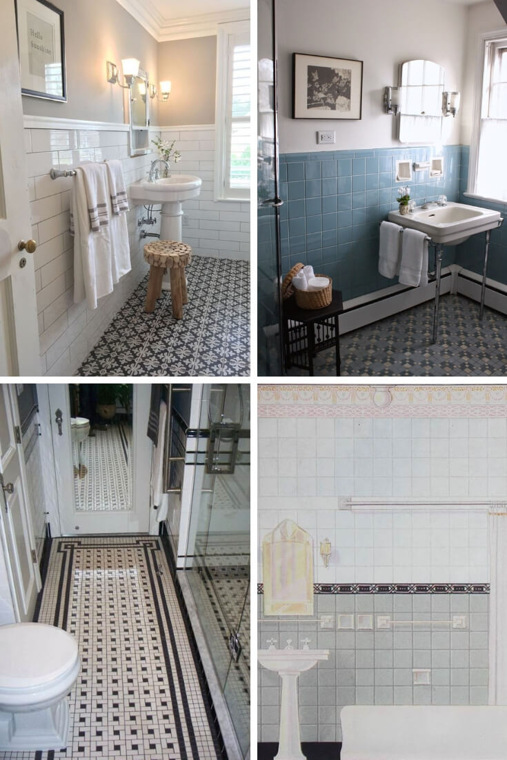 Vintage Bathroom Tile Ideas 1 | Bathroom Tile Design: Ideas for Incorporating Tile into the Bathroom Design
