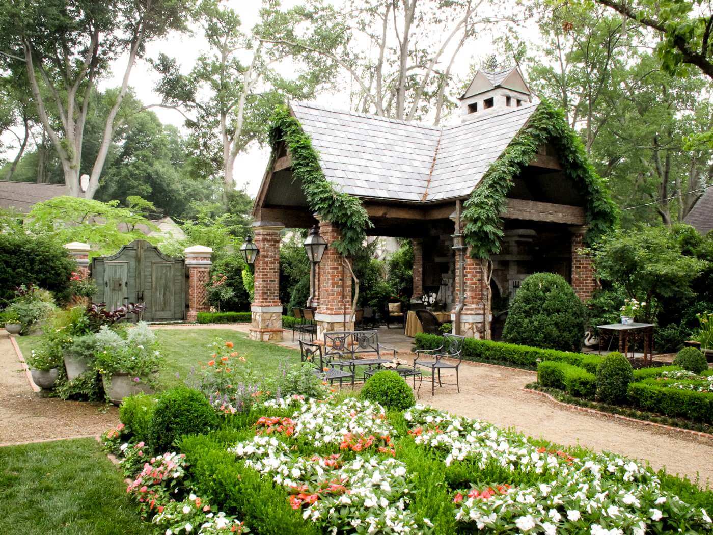Cottage Backyard Pavilion ideas
