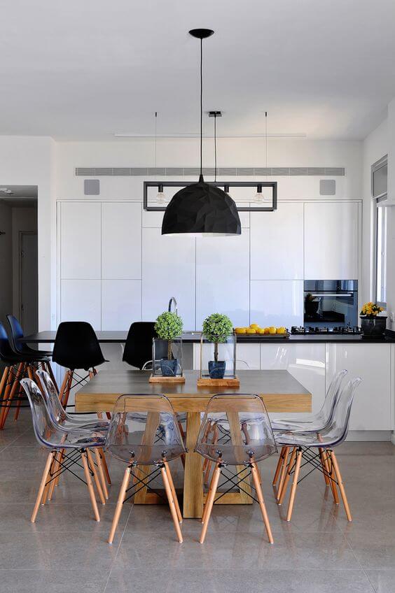 Black and white | Best White Kitchen Cabinet Decor Ideas