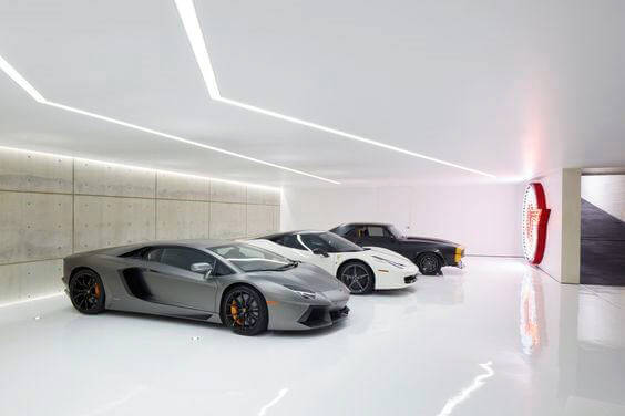 Lighting ideas for luxury garages | Best Garage Lighting Designs & Ideas