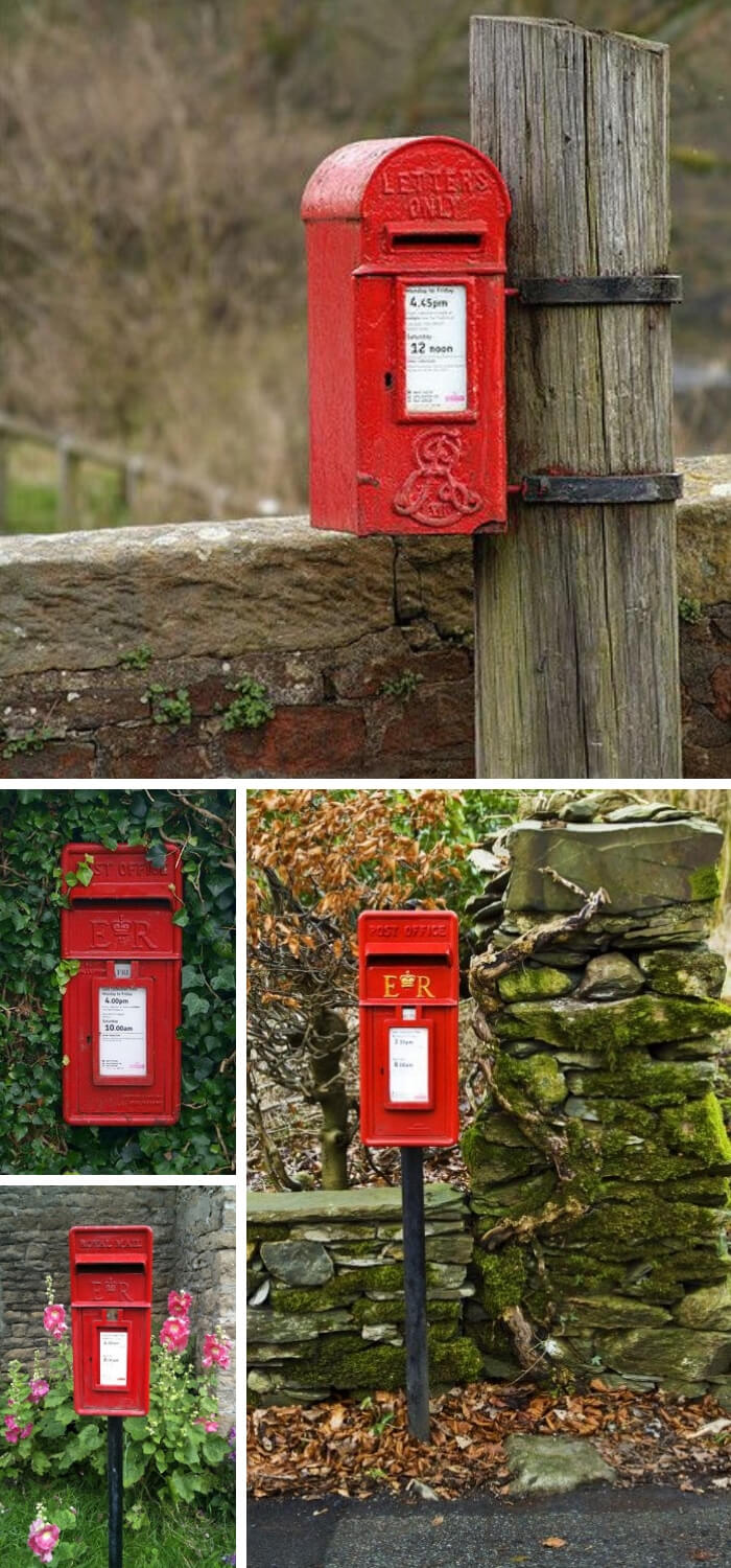 UK style mailbox | Best Mailbox Landscaping Ideas