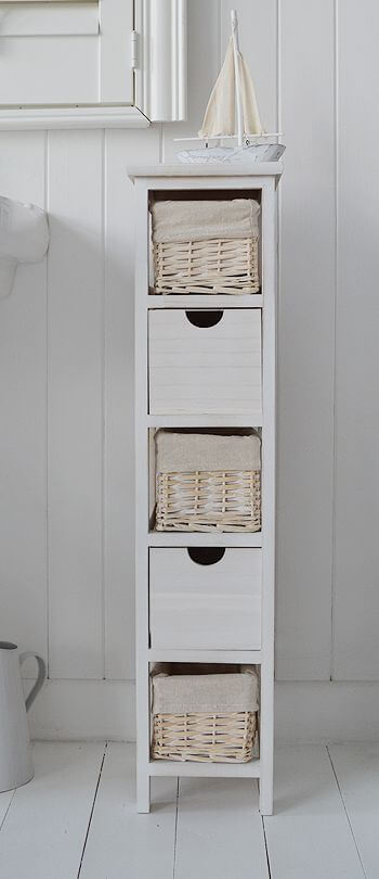 Bathroom freestanding cabinet | Best Small Bathroom Storage Designs & Ideas