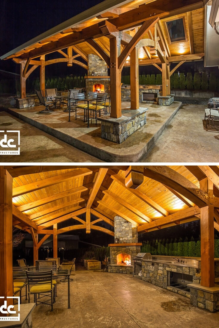 Timber Backyard Pavilion ideas 
