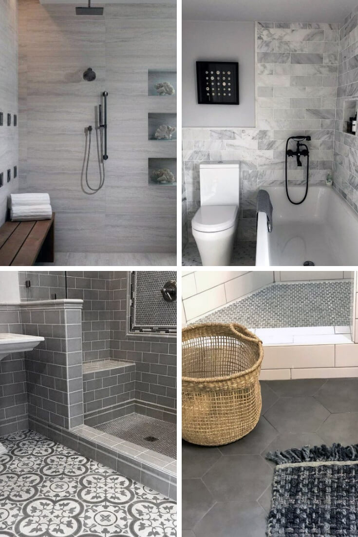 Grey Bathroom Tile Ideas 5 | Bathroom Tile Design: Ideas for Incorporating Tile into the Bathroom Design