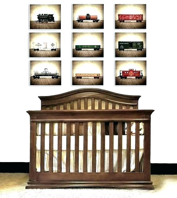 Railroad track wall frame | How to Decorate a Train Theme Bedroom: Design a Little Boy’s Railroad Theme Room or Nursery