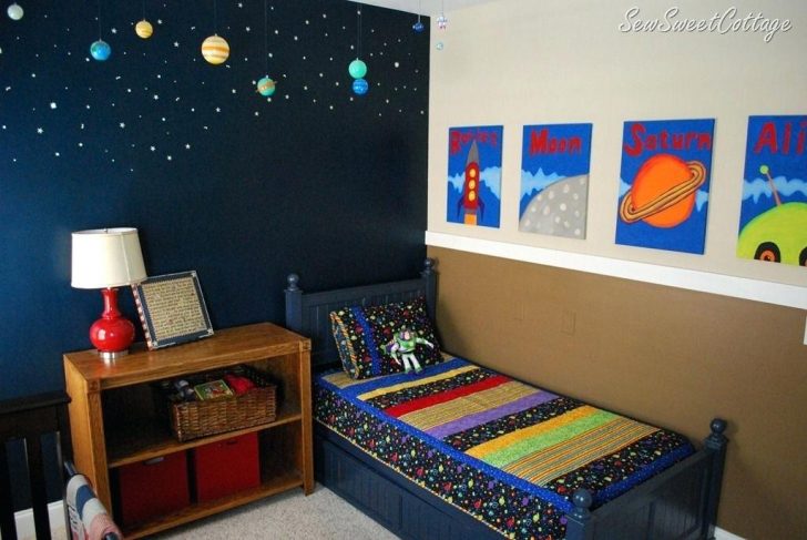 Space Themed room | Cool Bedroom Ideas For Boys