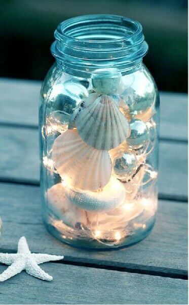 Fairy light in Mason jar | Best Fairy Light Decoration Ideas