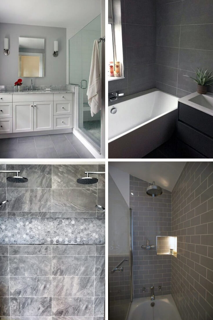 Grey Bathroom Tile Ideas 3 | Bathroom Tile Design: Ideas for Incorporating Tile into the Bathroom Design