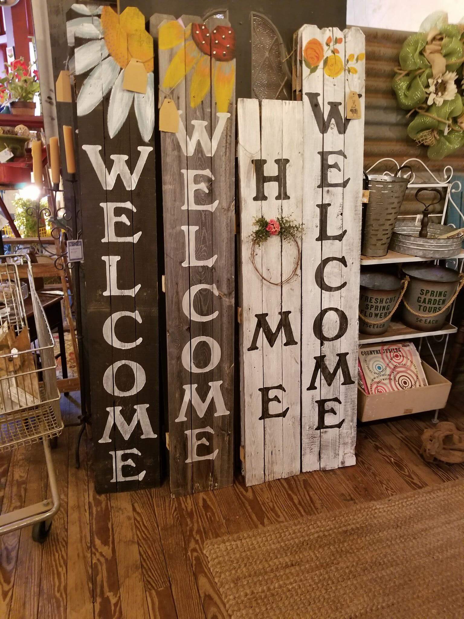 Welcome home sign | Best Spring Porch Sign Decor Ideas & Designs