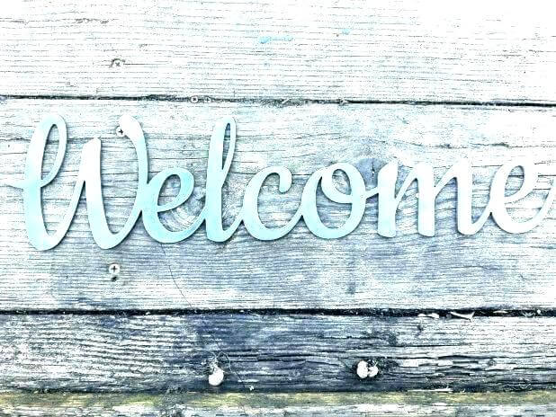 Rustic Welcome Signs | Best Spring Porch Sign Decor Ideas & Designs