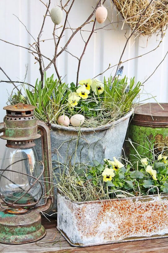 Front Porch Flowers | Best Easter Porch Decorating Ideas