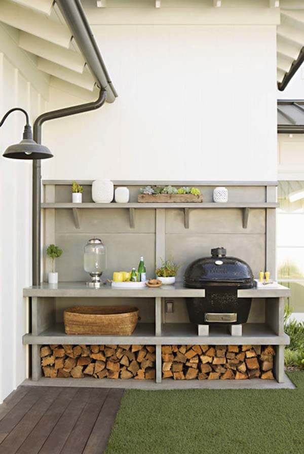 Modern Farmhouse Kitchen | DIY Outdoor Kitchen Ideas (Cheap, Simple, Modern, and Country)