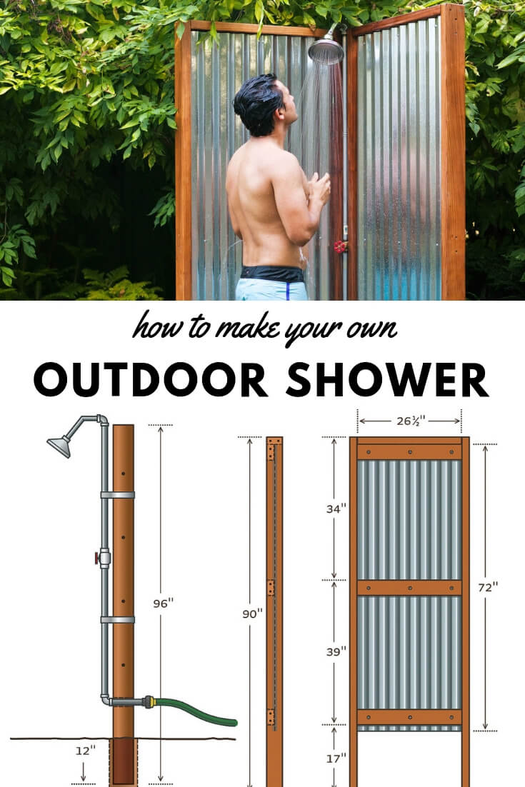 7 outdoor shower ideas