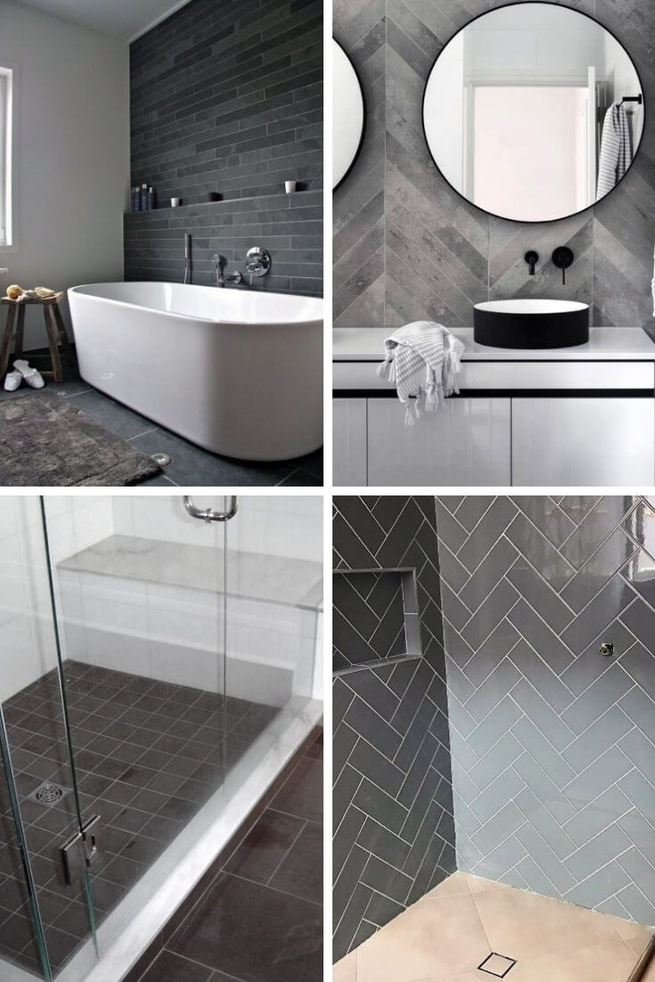Grey Bathroom Tile Ideas 1 | Bathroom Tile Design: Ideas for Incorporating Tile into the Bathroom Design