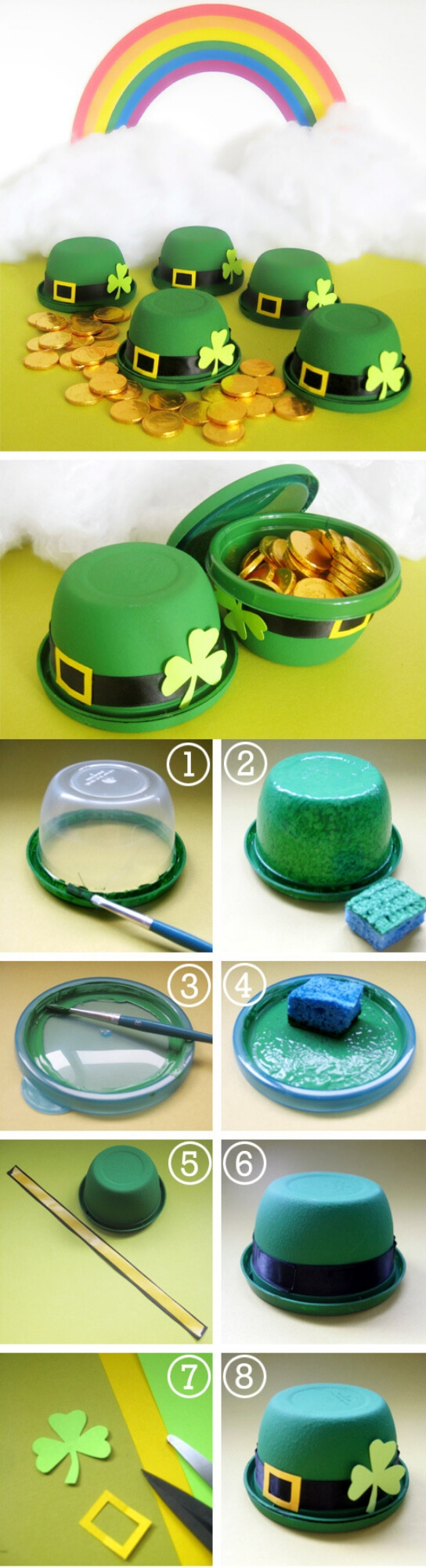 Leprechaun Hat Favours | Creative St. Patrick’s Day Decor Ideas