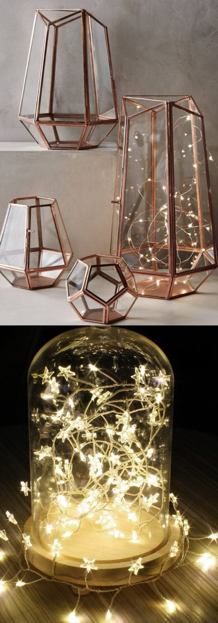 Glow jars | Best Fairy Light Decoration Ideas