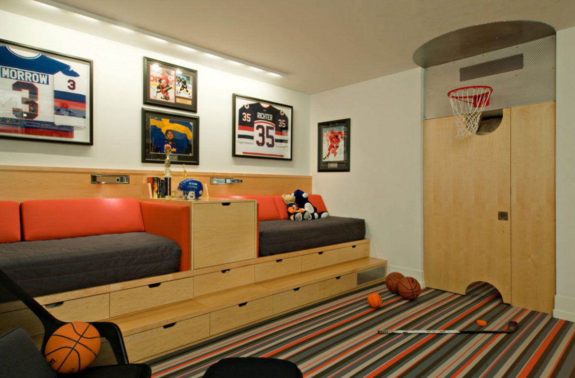Basket Ball | Cool Bedroom Ideas For Boys