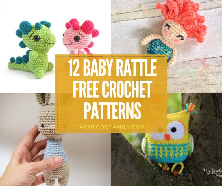 Rattle free crochet patterns for baby