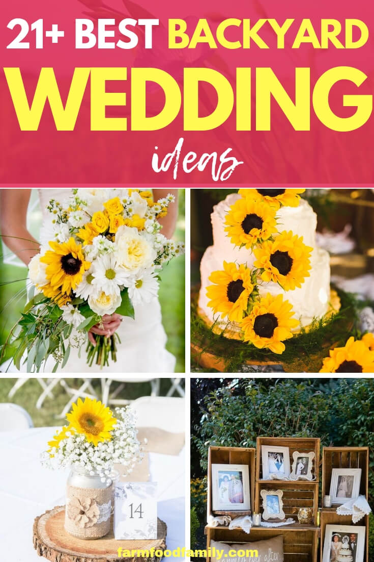 Creative & Rustic Backyard Wedding Ideas For Summer & Fall