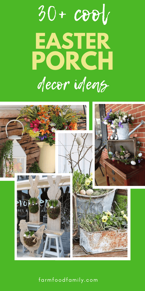 30+ awesome Easter Porch Decorating Ideas