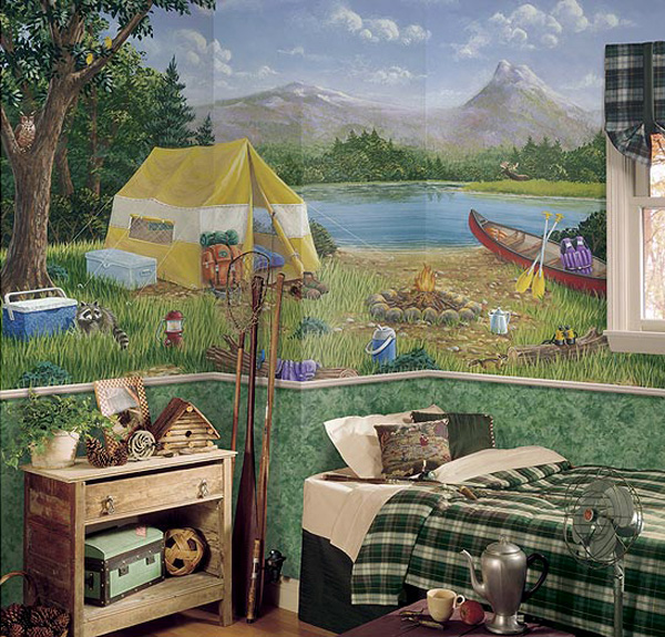 Camping | Cool Bedroom Ideas For Boys
