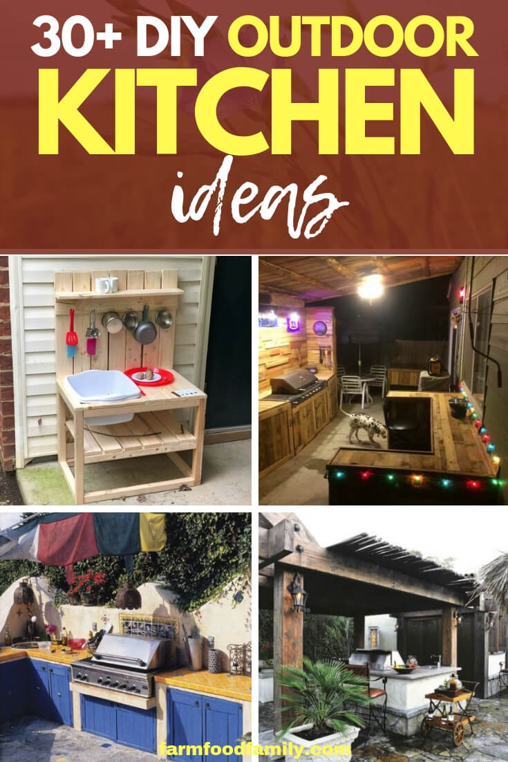Unique DIY Outdoor Kitchen Ideas (Cheap, Simple, Modern, and Country)