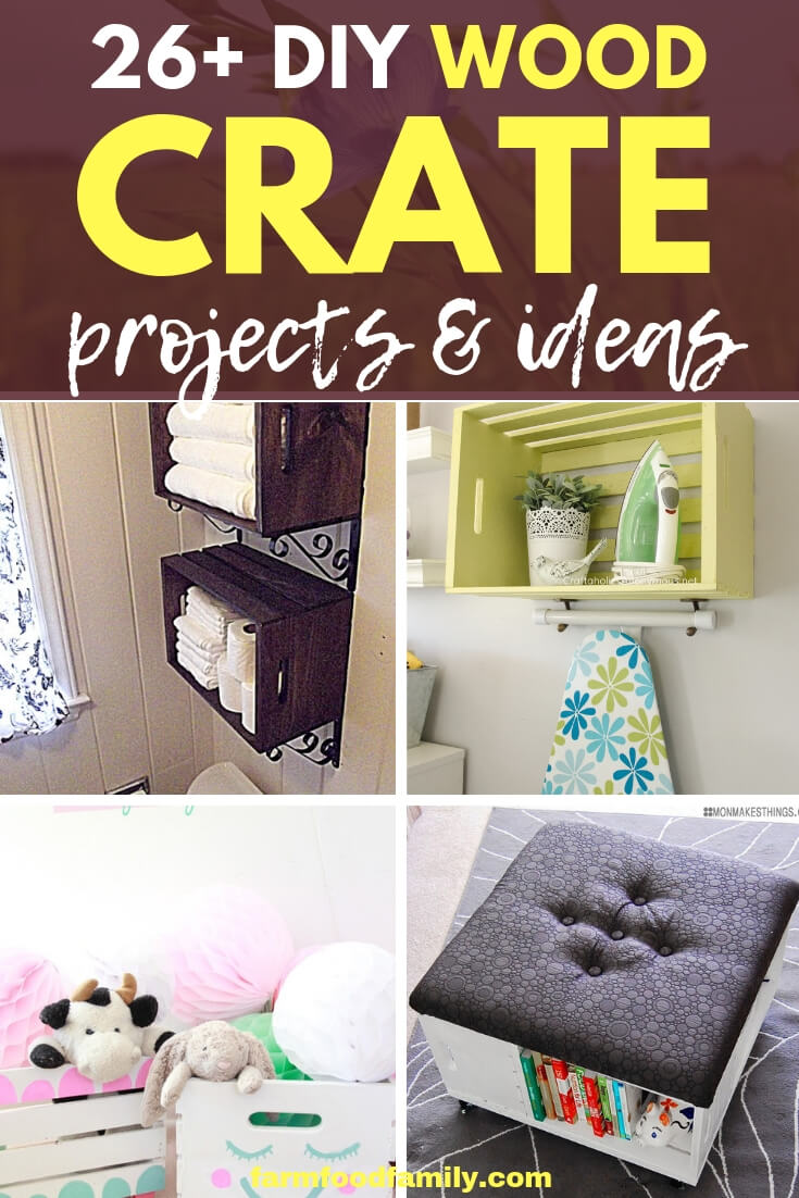Best DIY Wood Crate Projects & Ideas
