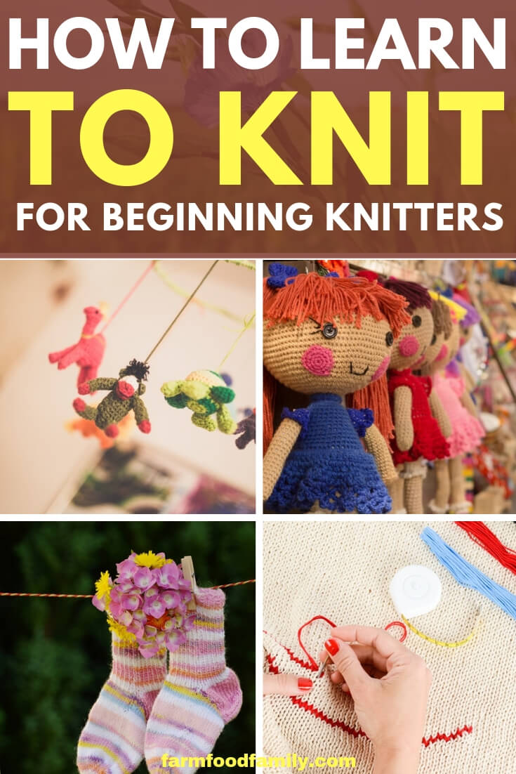 How to Learn to Knit and Find Knitting Supplies