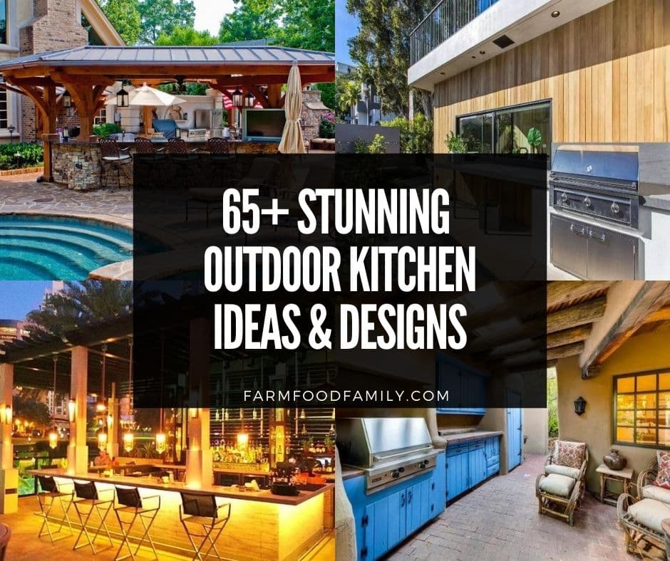 65 Simple Diy Outdoor Kitchen Ideas On, Outdoor Kitchen Small House Plans