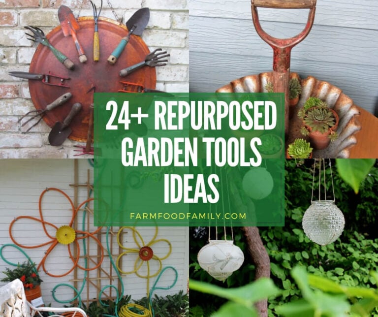 creative repurposed garden tools ideas