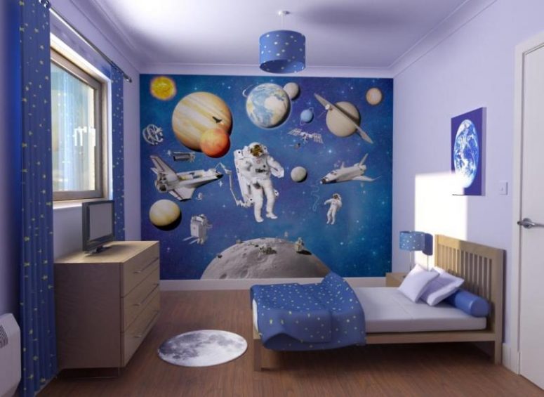 Space Themed room | Cool Bedroom Ideas For Boys